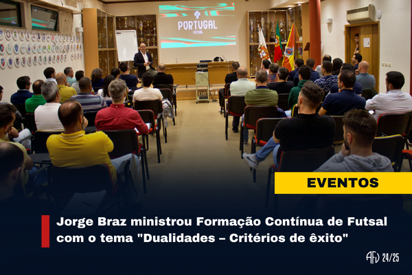 Jorge Braz ministrou Formação Contínua